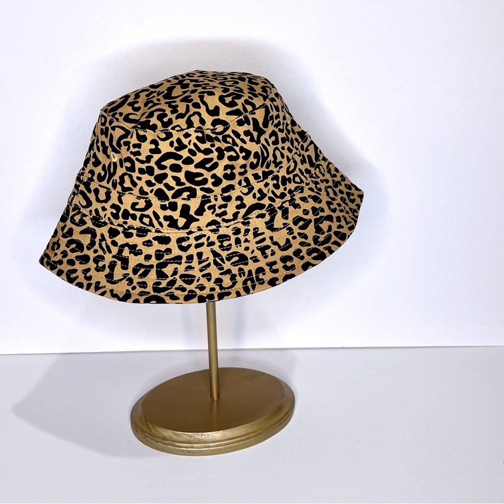 Leopard Animal Print Bucket Hat One Size